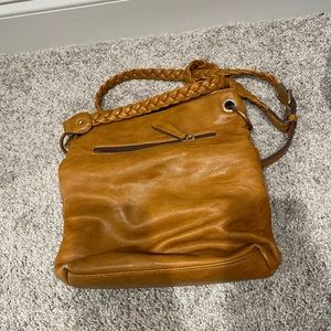 Leather crossbody bag